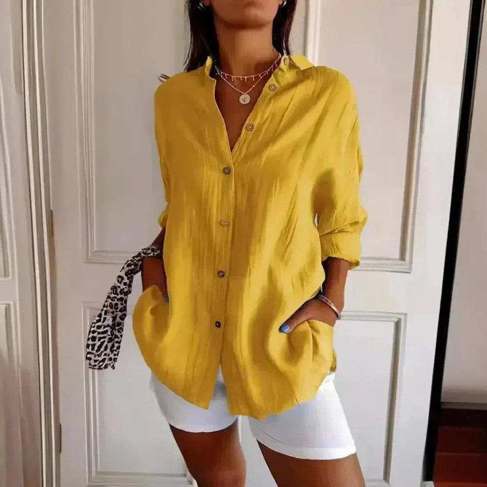 Kit 3 Camisas Ibiza em Linho de Algodão – Design Semi Plissado — Bavielo