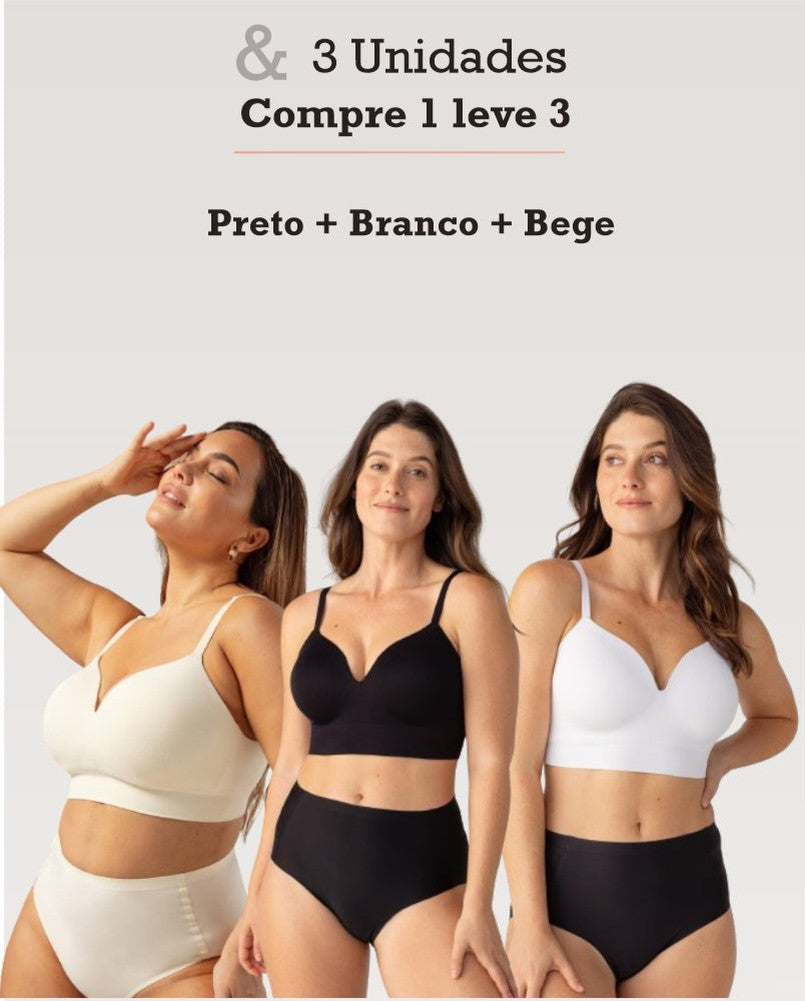 Kit 3 Sutiãs Modelador Libelle — Bavielo