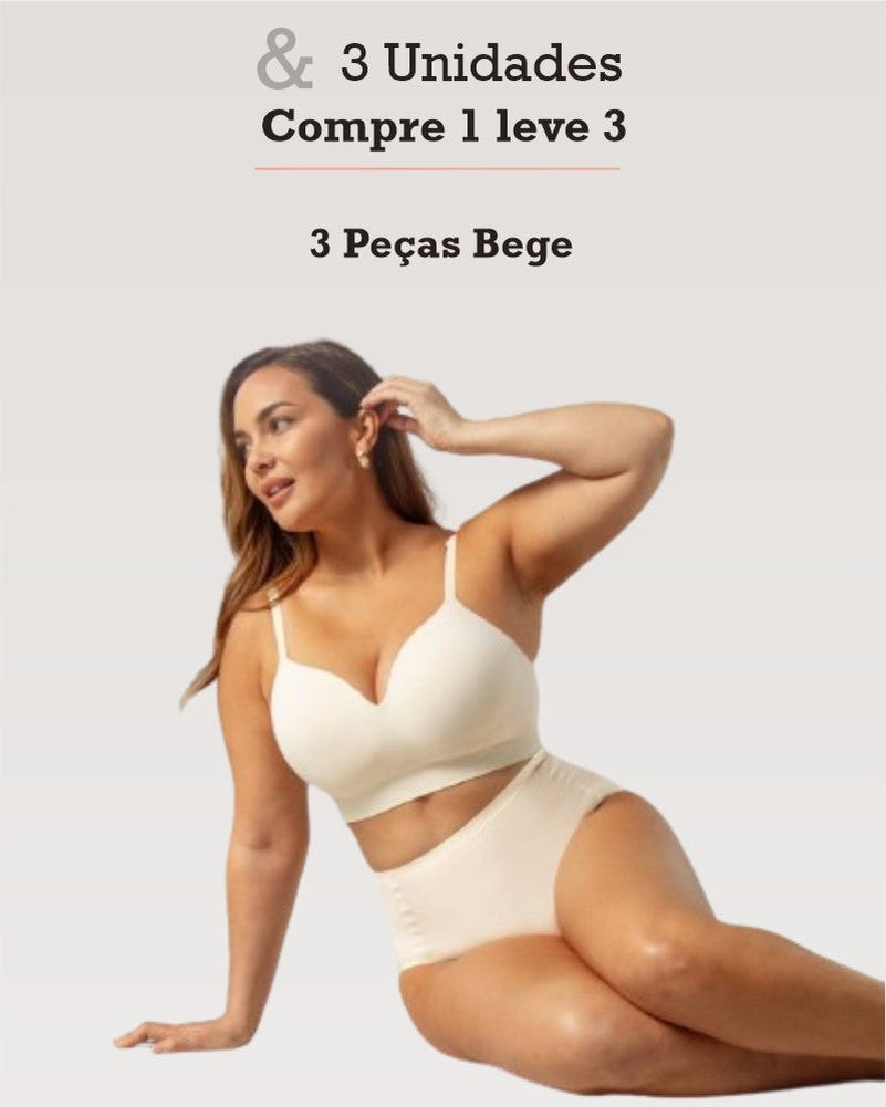 Kit 3 Sutiãs Modelador Libelle — Bavielo