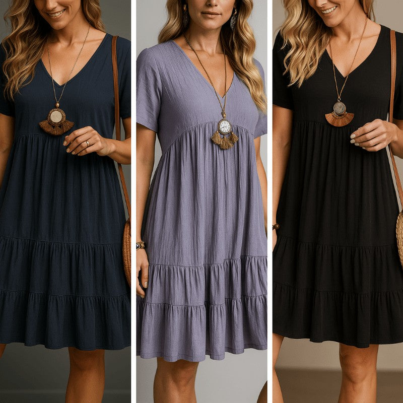 Kit 3 Vestidos Feminino FinaFlor — Bavielo