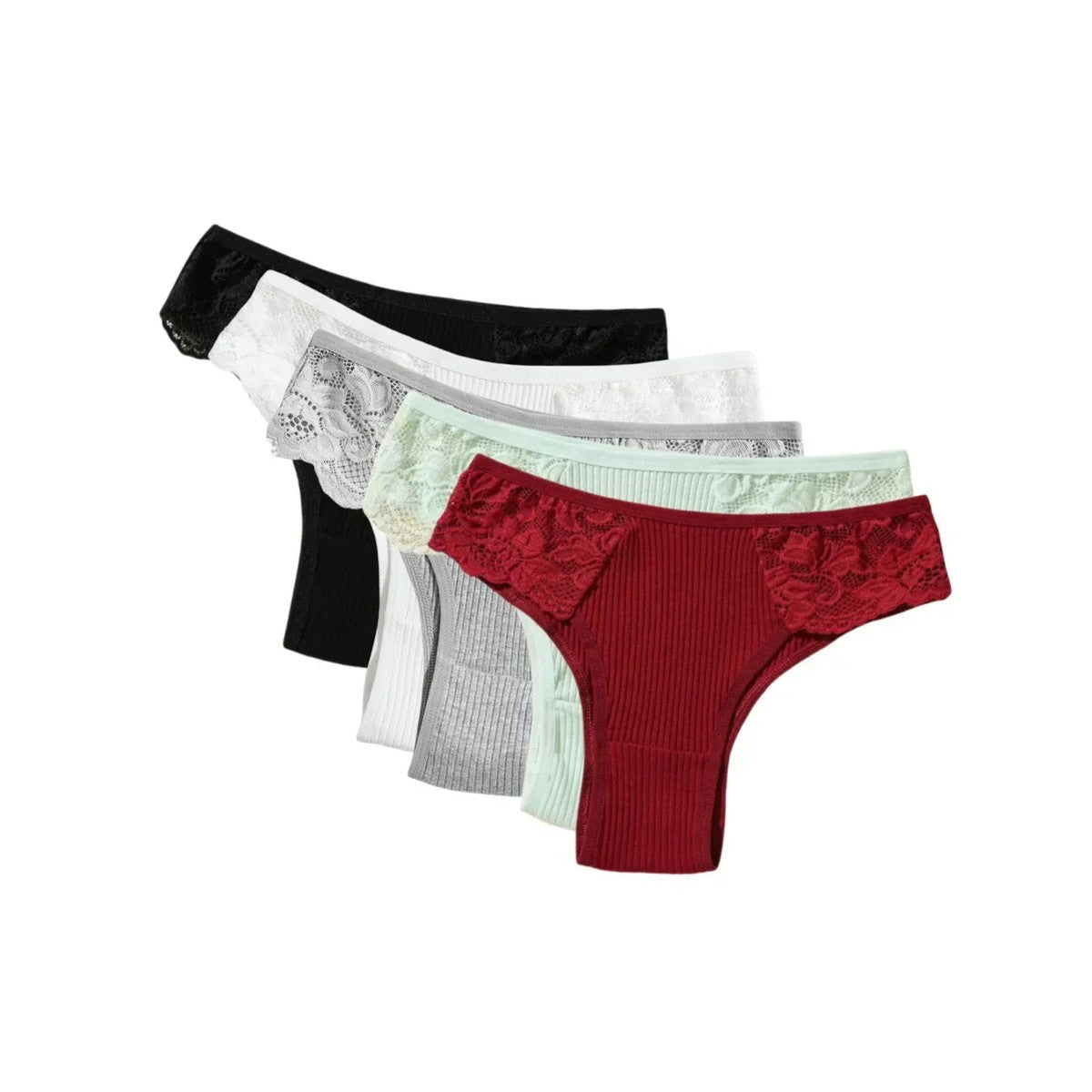 Kit 5 Calcinhas Comfort Belt® Originais - 100% Algodão — Bavielo