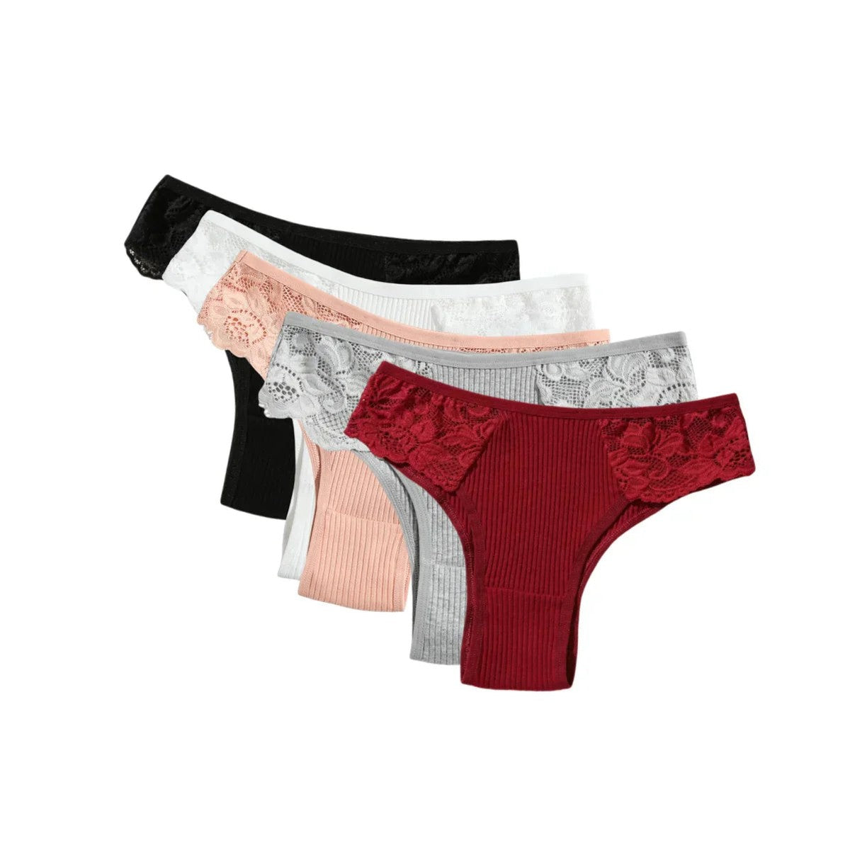 Kit 5 Calcinhas Comfort Belt® Originais - 100% Algodão — Bavielo