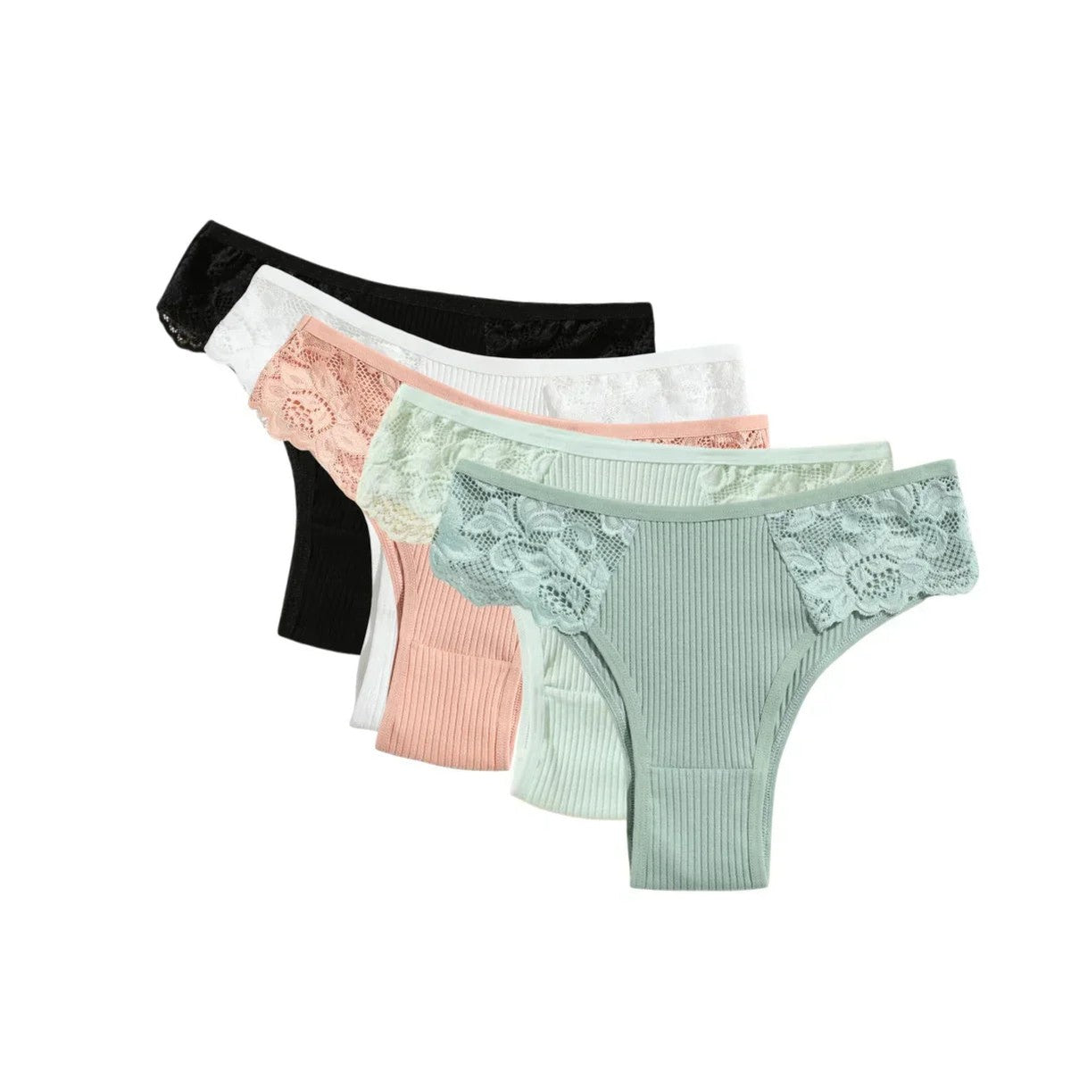 Kit 5 Calcinhas Comfort Belt® Originais - 100% Algodão — Bavielo