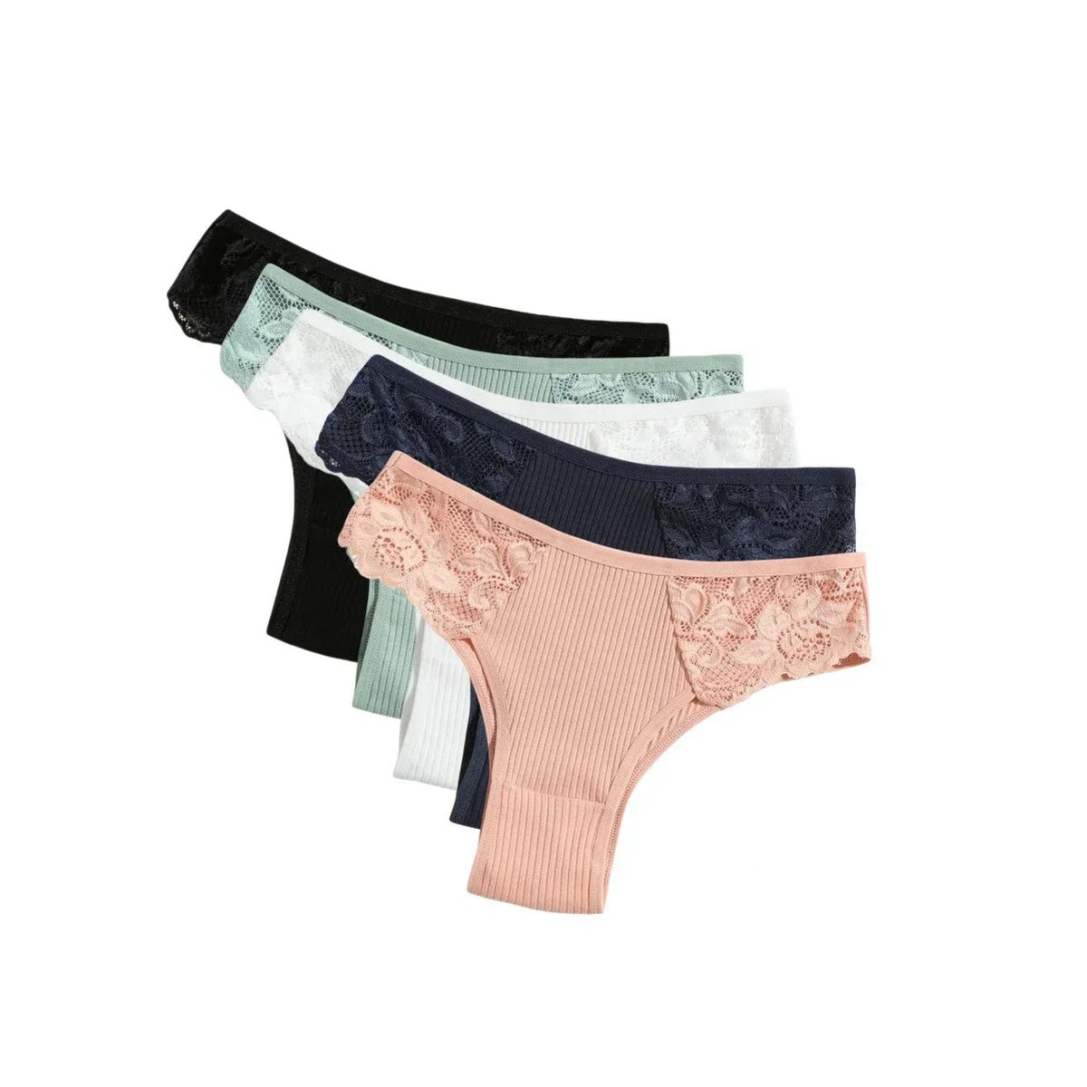 Kit 5 Calcinhas Comfort Belt® Originais - 100% Algodão — Bavielo