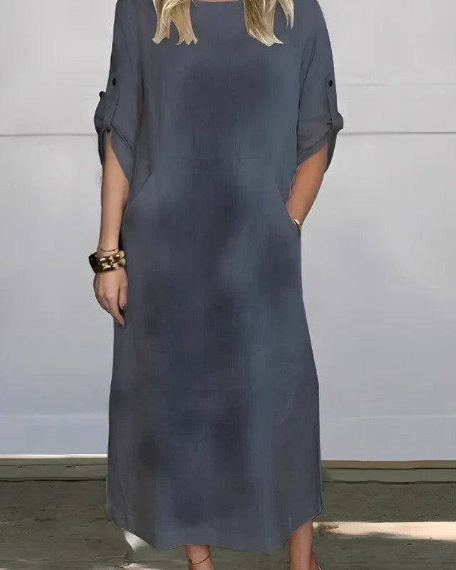 Vestido Casual Susan | Linho Puro - (Soltinho) — Bavielo