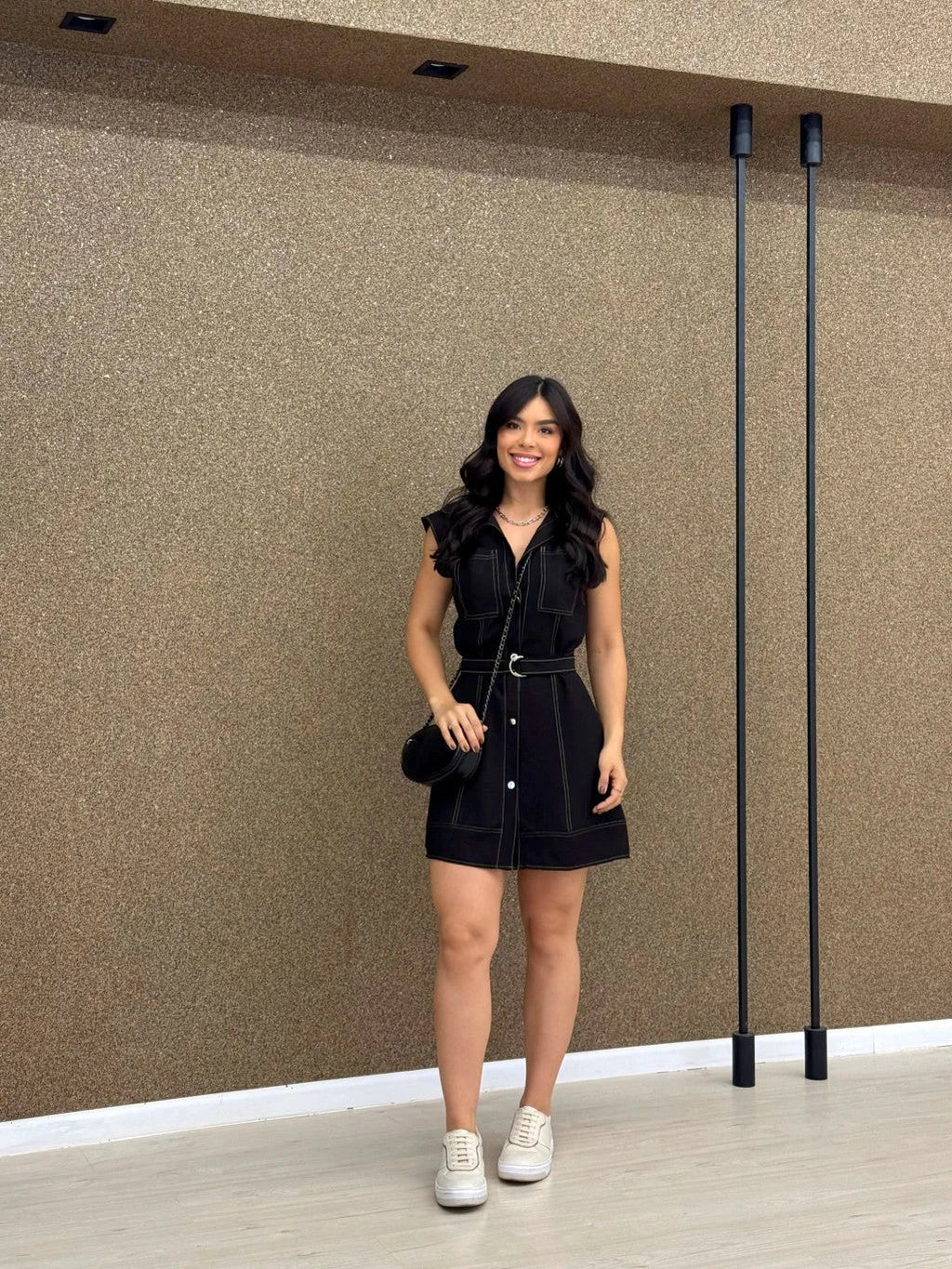 Vestido Sarja — Bavielo