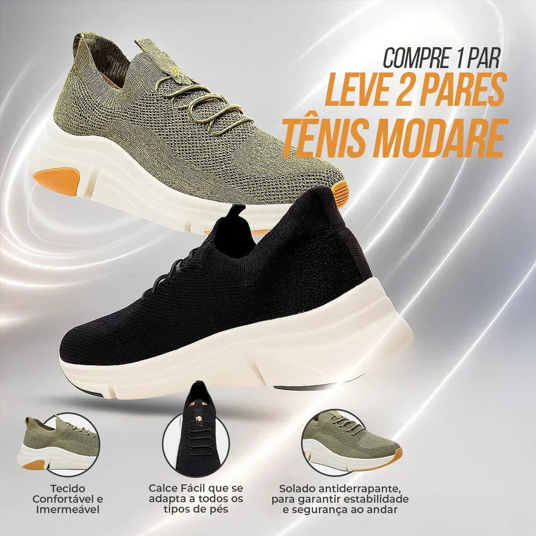 Kit 2 Tênis Ortopédico Modare 2026 — Bavielo