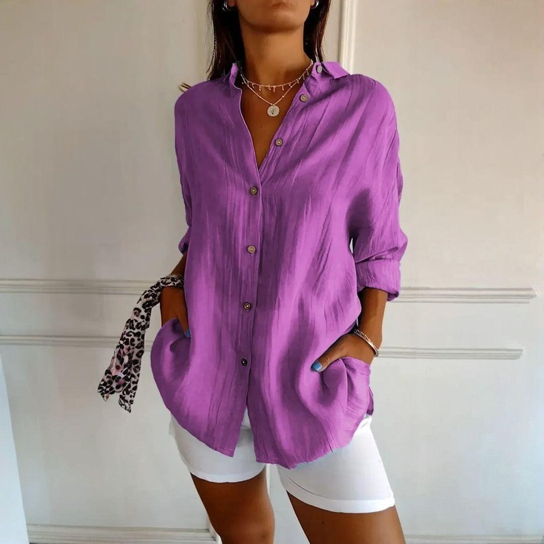 Kit 3 Camisas Ibiza em Linho de Algodão – Design Semi Plissado — Bavielo
