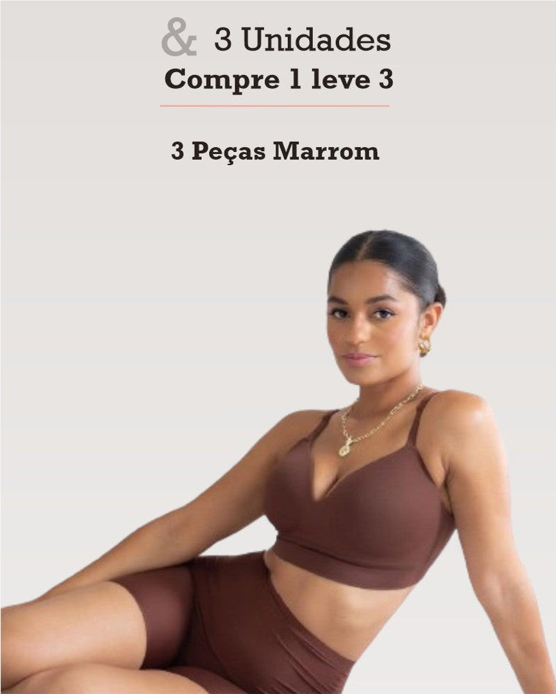 Kit 3 Sutiãs Modelador Libelle — Bavielo
