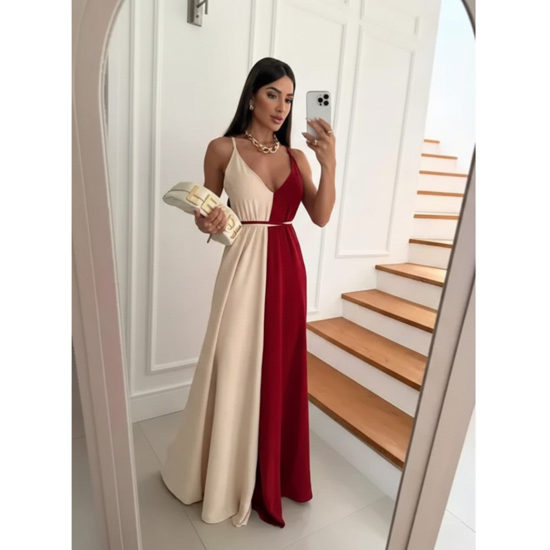 Vestido Longo Éter Tule — Bavielo