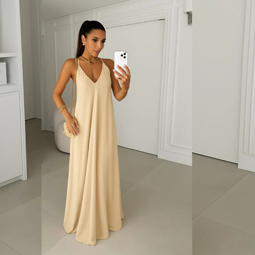 Vestido Longo Éter Tule — Bavielo